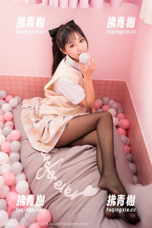 Feilin嗲囡囡 - 会不会有人觉得，陈雅漫VICKY的粉色写真是恋爱的气息？