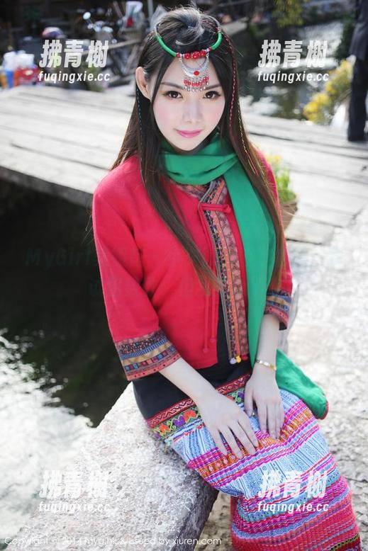MyGirl美媛馆 - 小夕juju蕾丝套图：我试图数数，但我分心了...