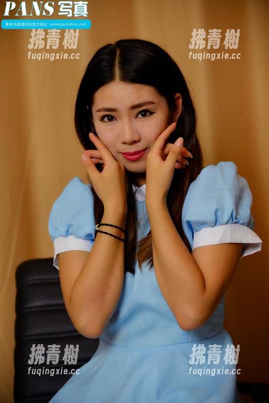 PANS写真 - 韩美轩的灰丝放肆而绰，图包中的无圣光值得细看