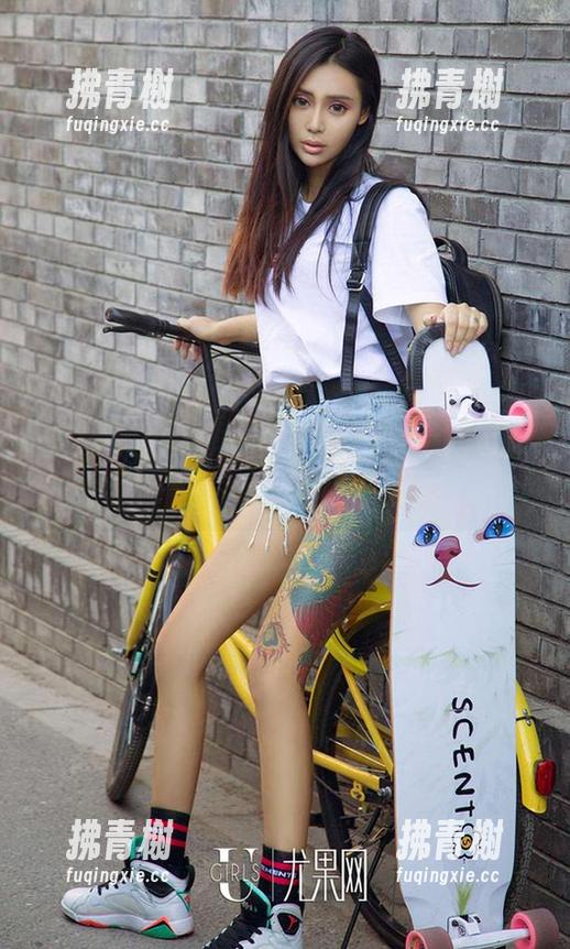 爱尤物 - 芮晓颖的高清写真，女孩的脑洞大开时刻