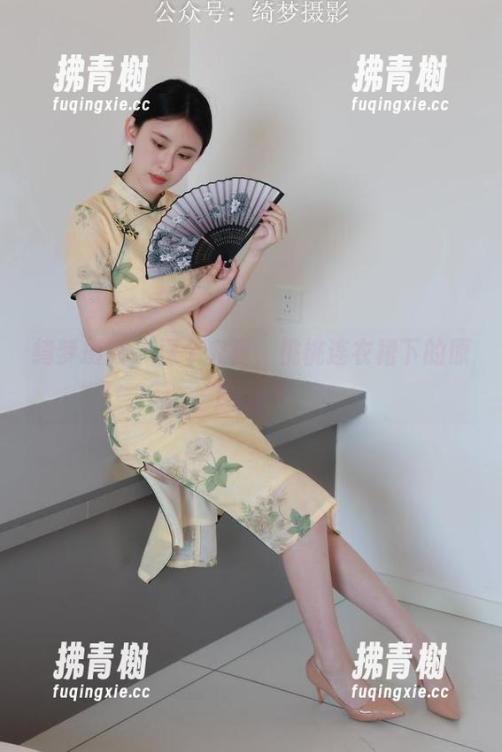 绮梦摄影 - 探个究竟，桃桃连衣裙下的原图往事