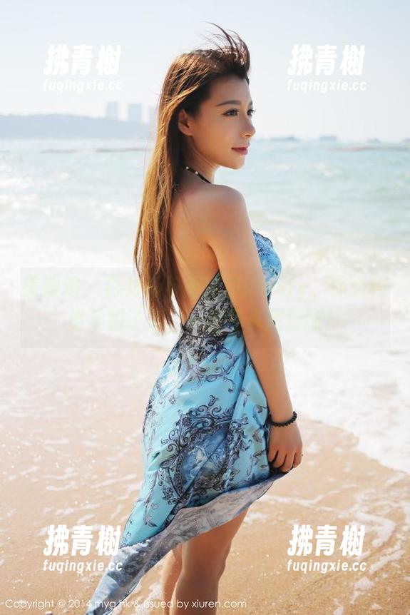 美媛馆 - 白衬衫与薛琪琪sandy，结合得像是喝了蜜，一组写真甜到腻！