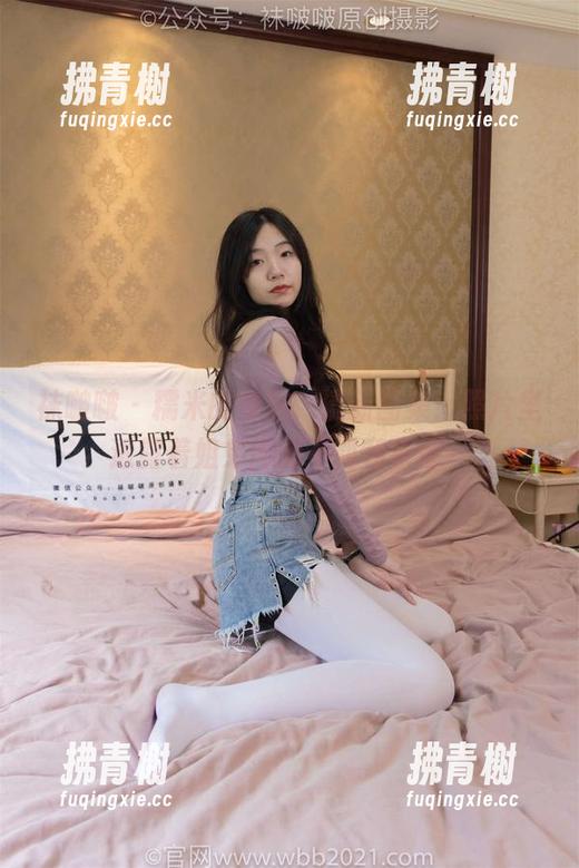 袜啵啵 - 糯米的妹妹，清新图集！照片里透露着姐弟间的不羁和乐趣～