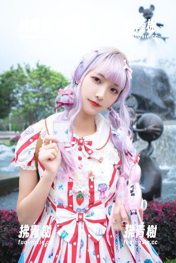 西瓜少女的学妹cos，活脱脱的小精灵，犯规了
