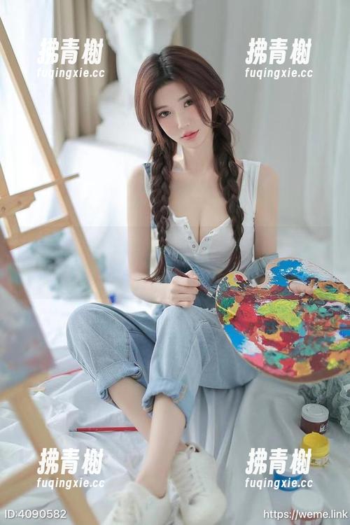 微密圈 - 或许是我太沉迷，黎允熙这波“纯白”写真，更新得真不错。